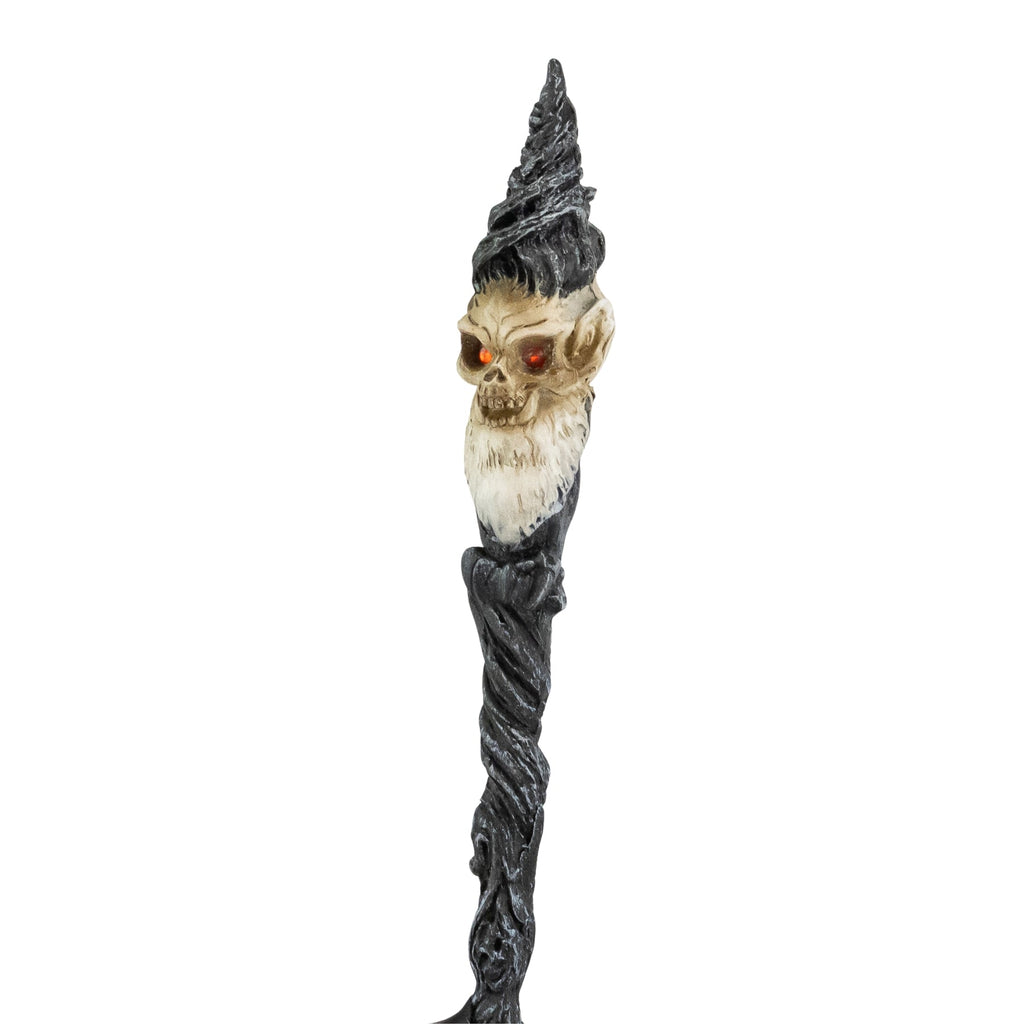 Wizard Skull Magic Wand | Religious Items | Wiccan Center