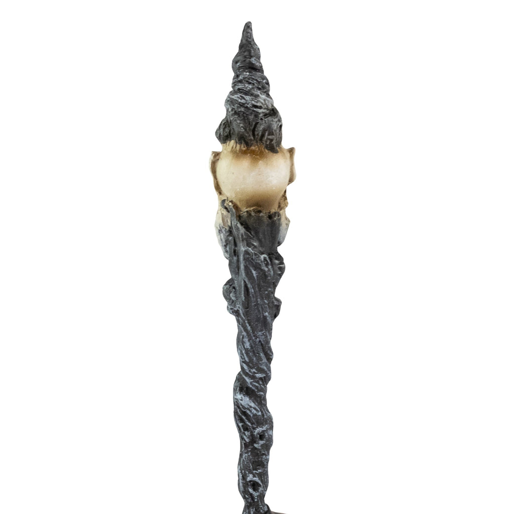 Wizard Skull Magic Wand | Religious Items | Wiccan Center