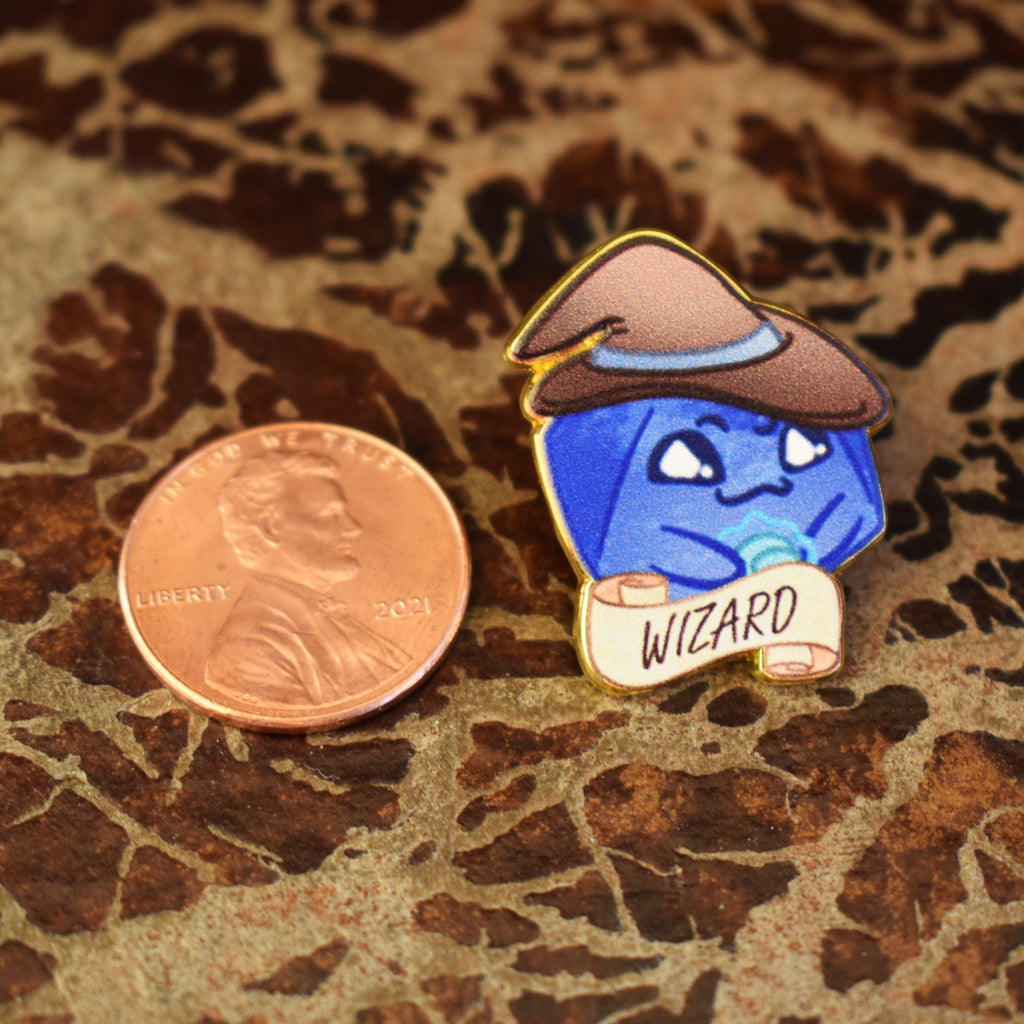 Wizard Class Pin | Pin | Wiccan Center