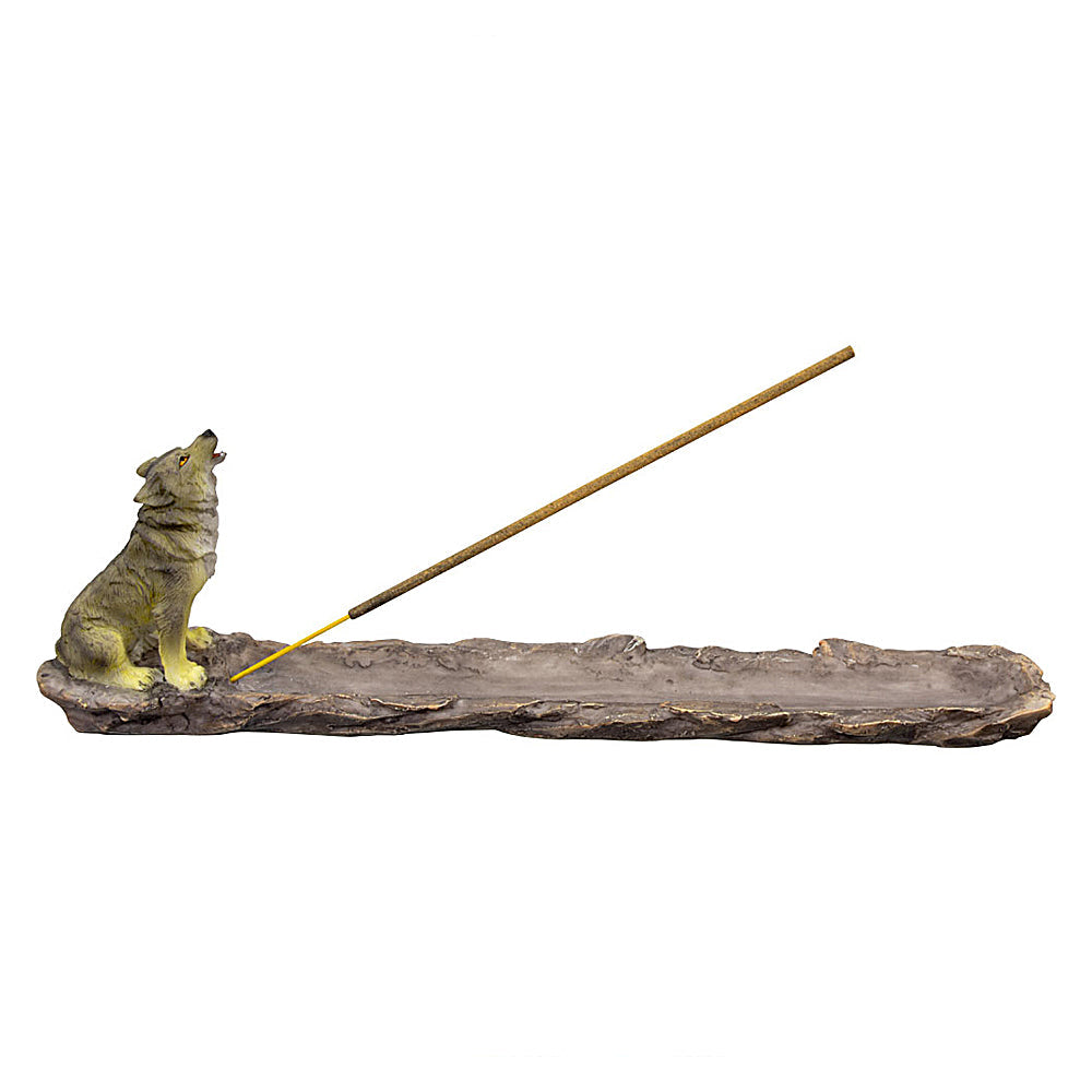 Wolf Call Incense Holder | Incense Burner | Wiccan Center