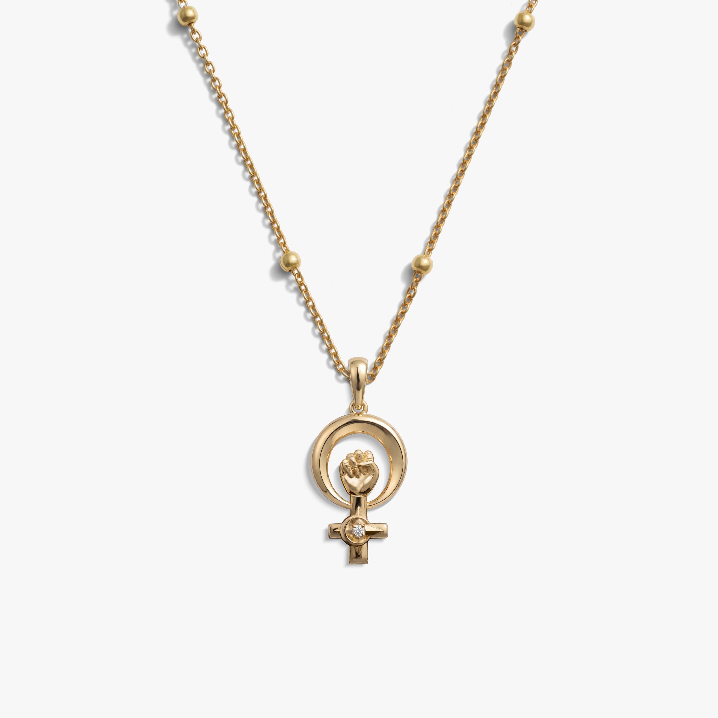 Woman Power Necklace