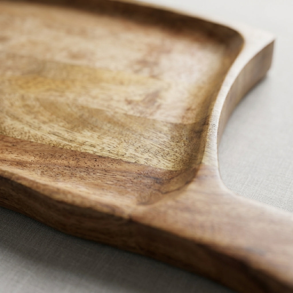 Axe Shape Mango Wood Platter