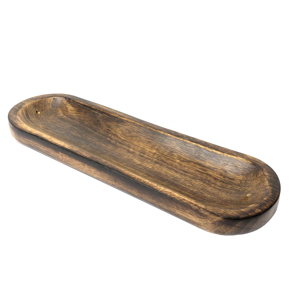 Wooden Boat Double Incense Stick Burner | Incense Holder | Wiccan Center