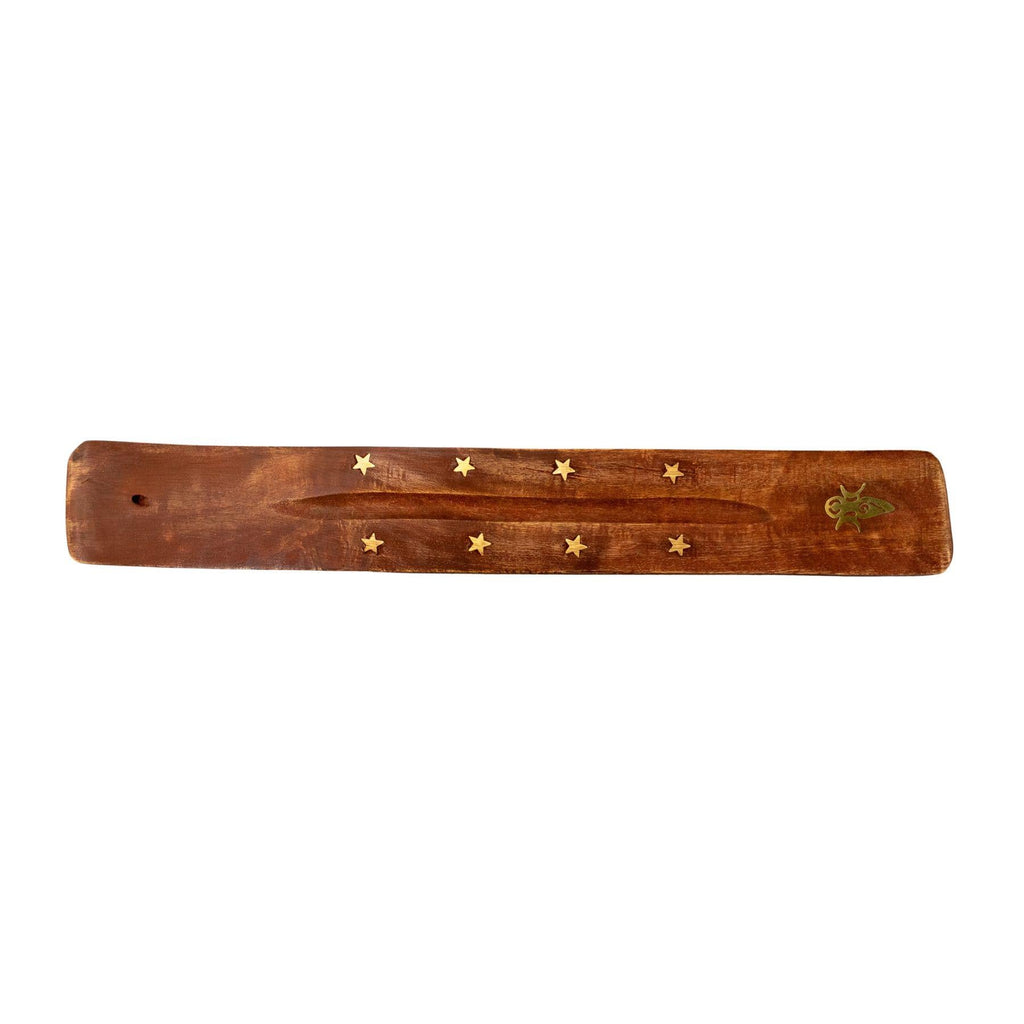 10'' Wooden Boat Incense Burner | Incense Holders | Wiccan Center