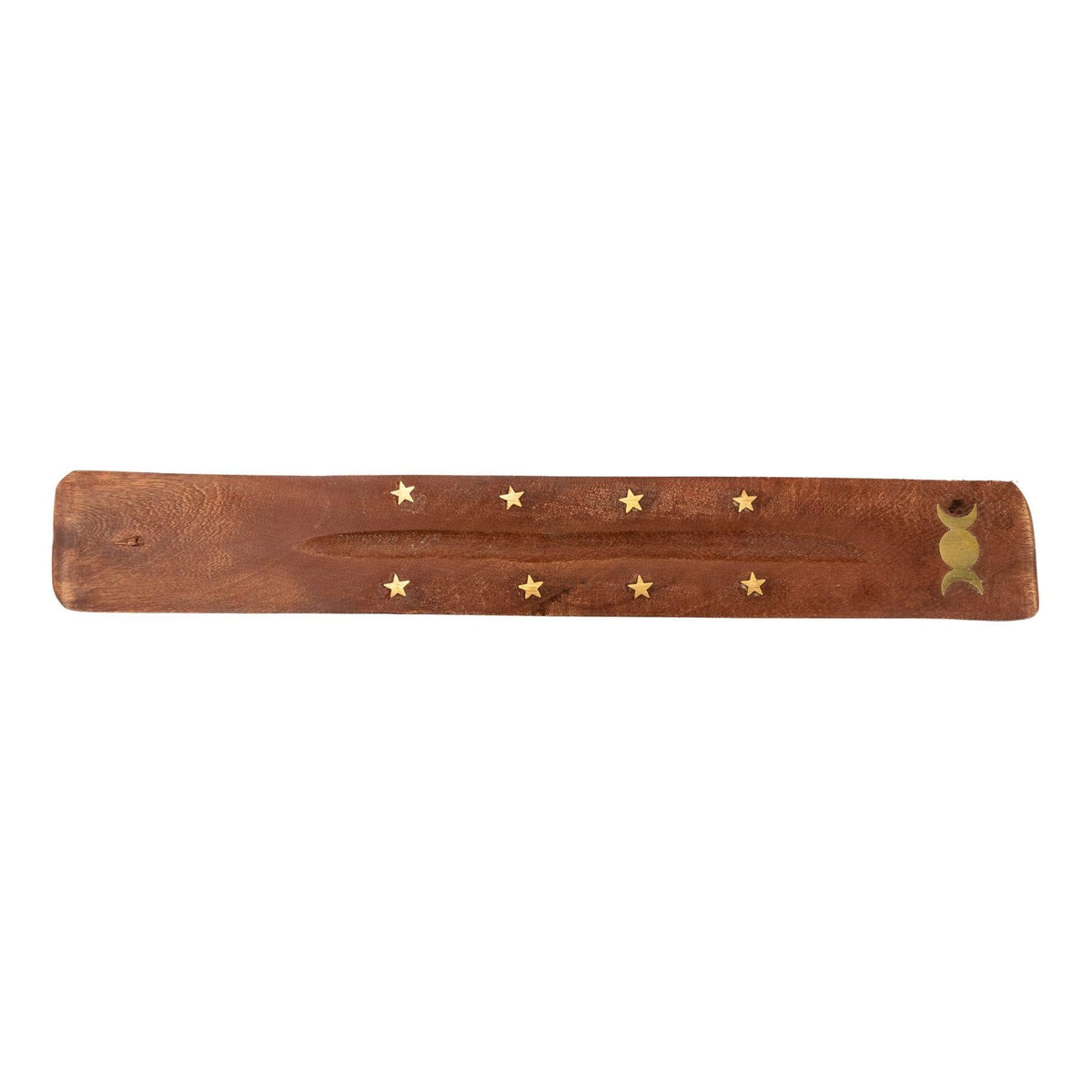 10'' Wooden Boat Incense Burner