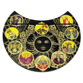 Wooden Crescent Tarot Card Holder 5" | Tarot Card Holder | Wiccan Center
