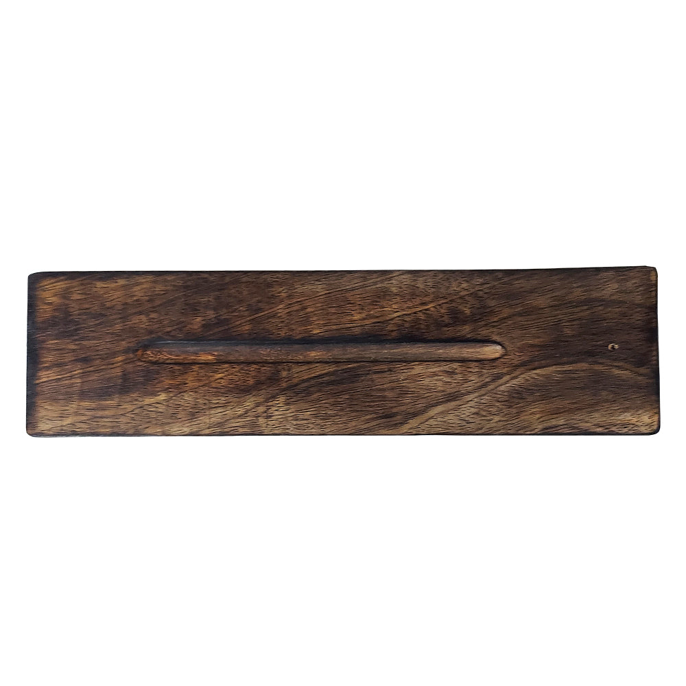 Wooden Incense Burner 11" X 3" | Incense Holder | Wiccan Center