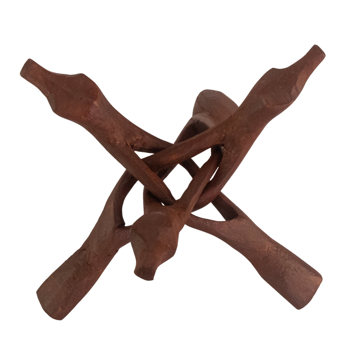 Wooden Tripod Abalone Shell Stand | Religious Items | Wiccan Center