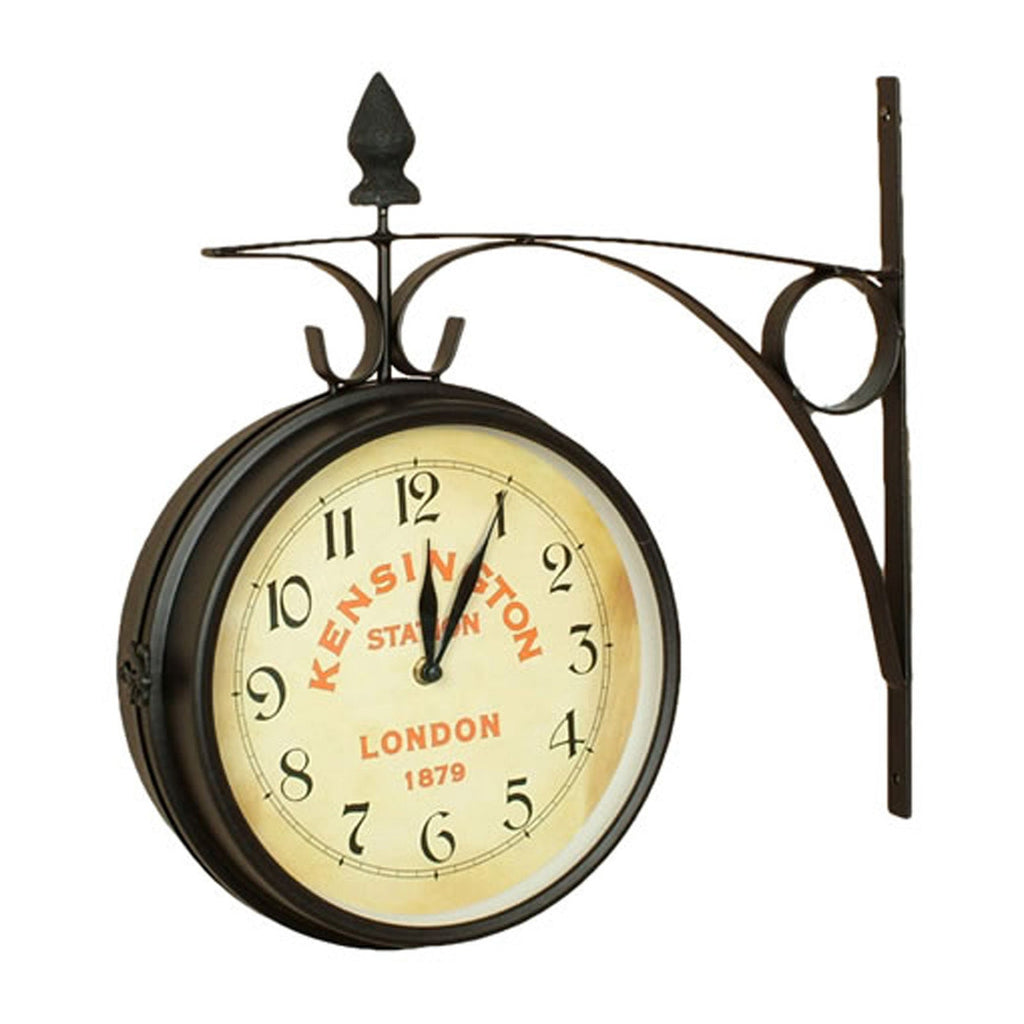 Kensington Station Double Side clock (Large) | Clocks | Wiccan Center