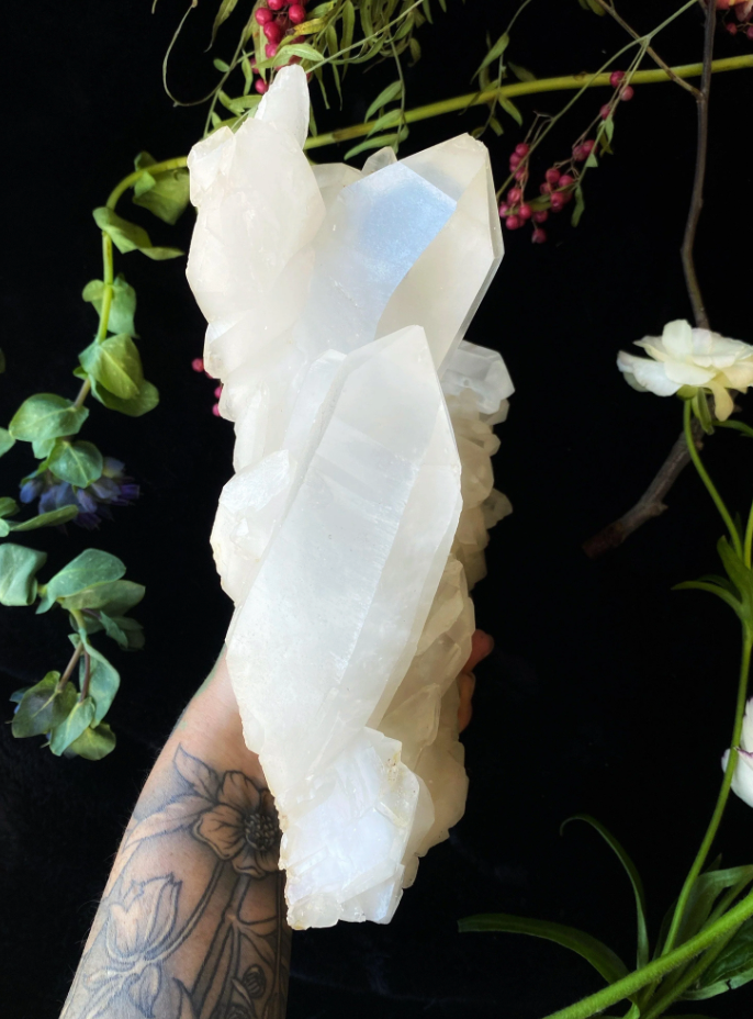 Himalayan Clear Quartz on Matrix XL - 5.8LBS A++ GRADE | Crystals | Wiccan Center