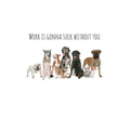 Work is gonna suck without you.: Perfect goodbye gift for coworker that is leaving / going away gift for your co worker, boss, manager, employee. - Paperback | Books | Wiccan Center