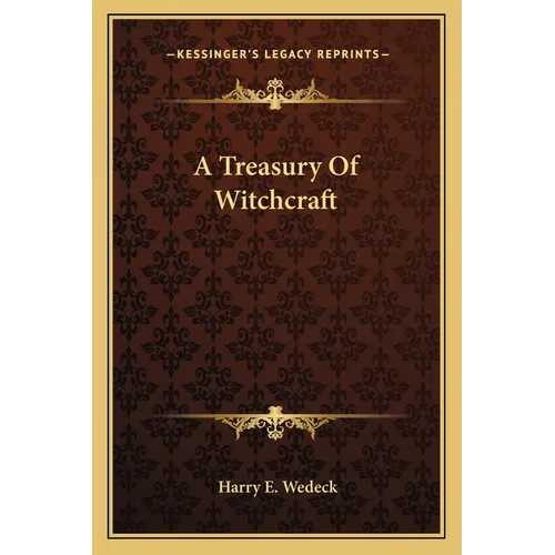 A Treasury Of Witchcraft - Paperback | Books | Wiccan Center