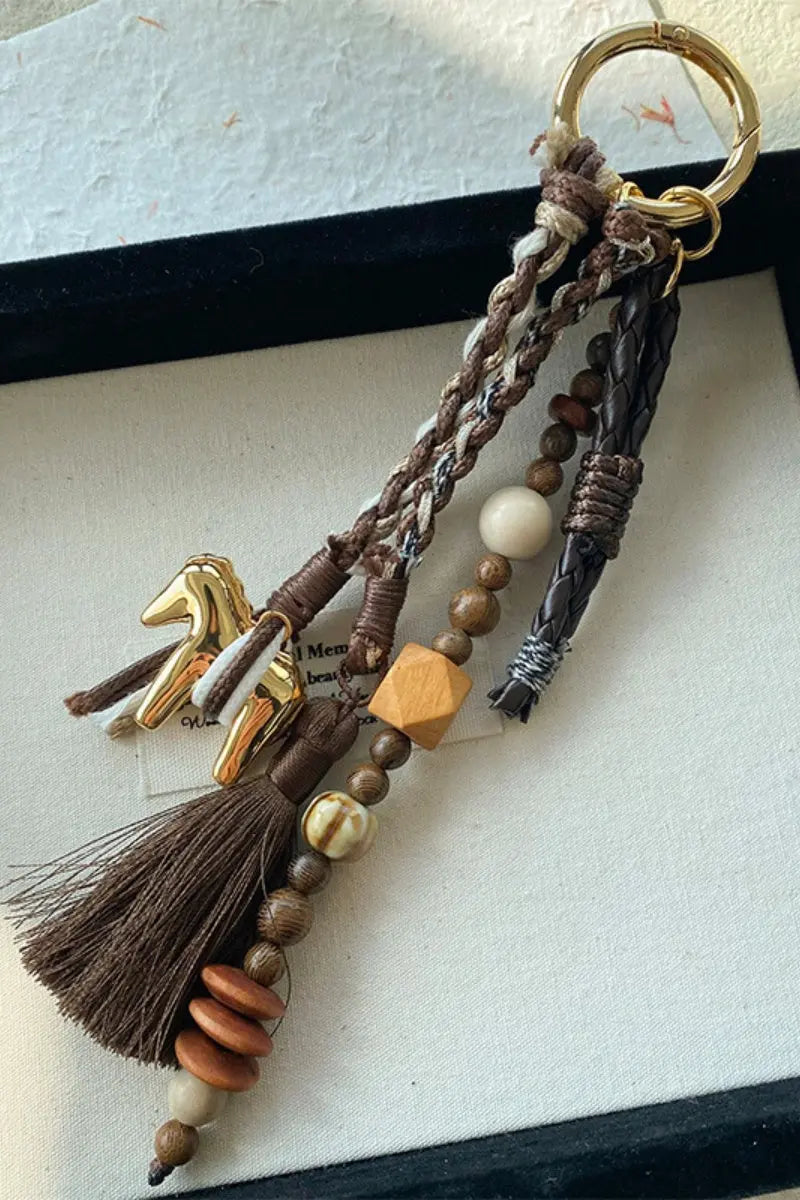 Elegant Golden Carousel Bag Charm – Chic Multi-Use Pendant ✨🎡 | Accessories | Wiccan Center
