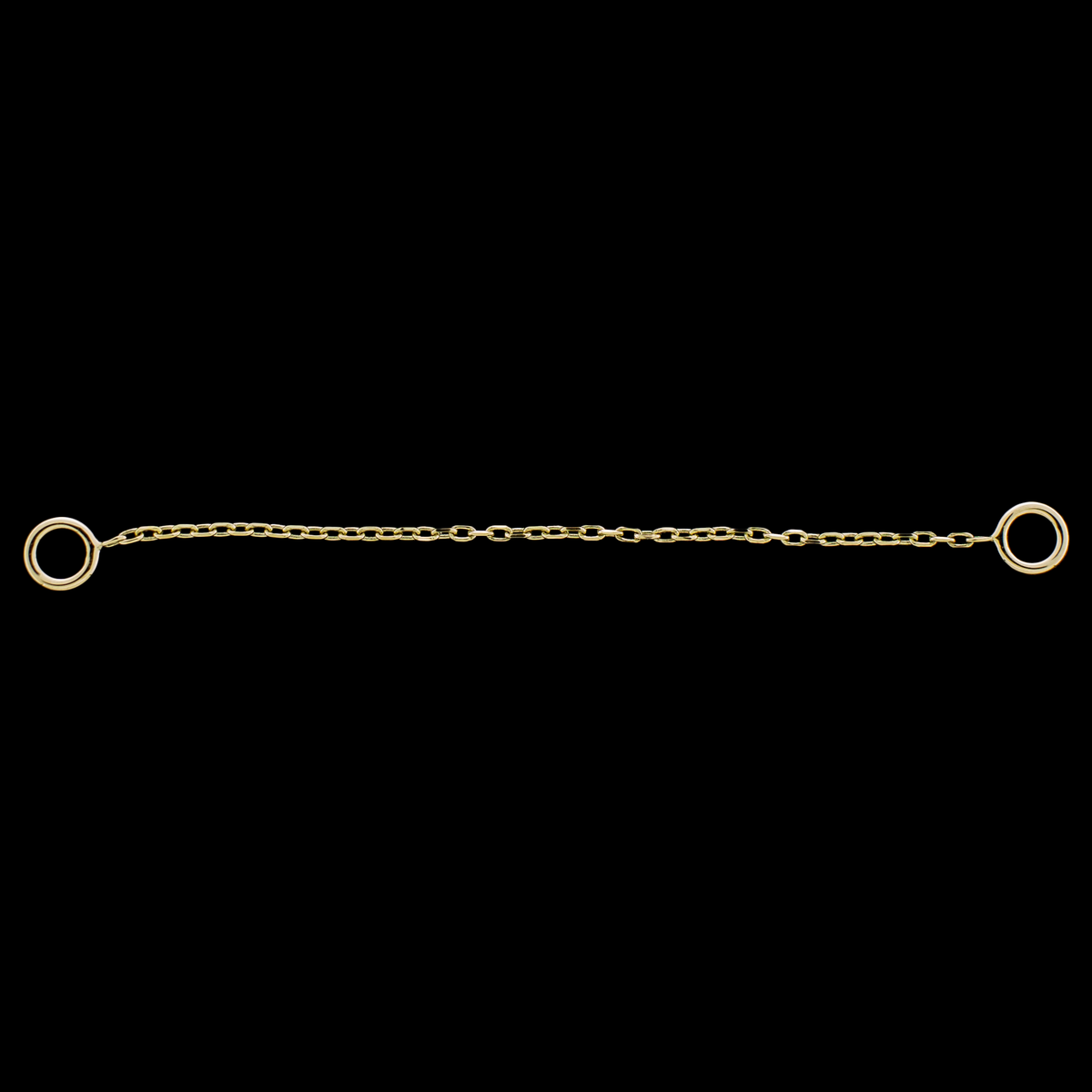14KT Gold Chain- Elongated Links | Body Jewelry | Wiccan Center