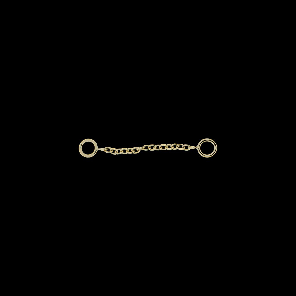 14KT Gold Chain- Round Links | Body Jewelry | Wiccan Center