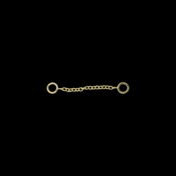 14KT Gold Chain- Round Links | Body Jewelry | Wiccan Center