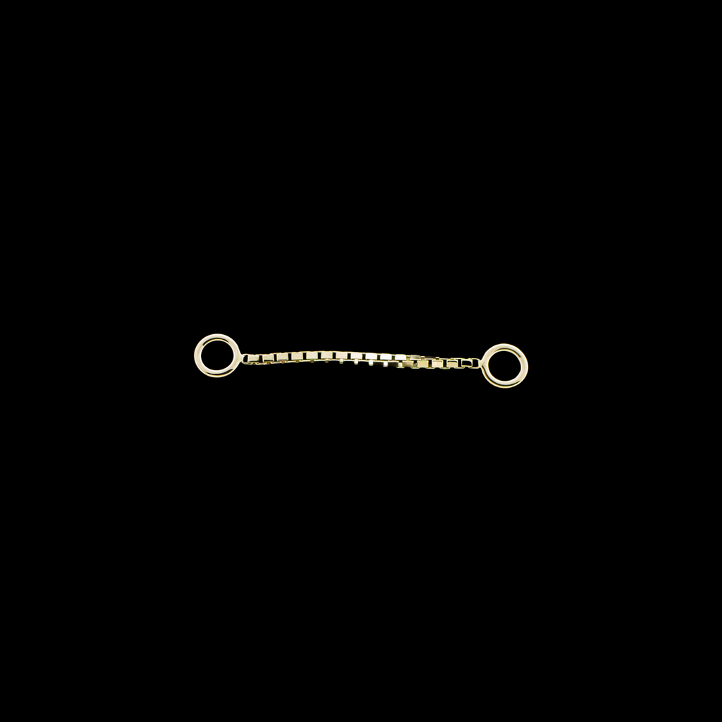 14KT Gold Box Chain | Body Jewelry | Wiccan Center