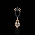 Verona - 14kt Gold Threadless End | Body Jewelry | Wiccan Center