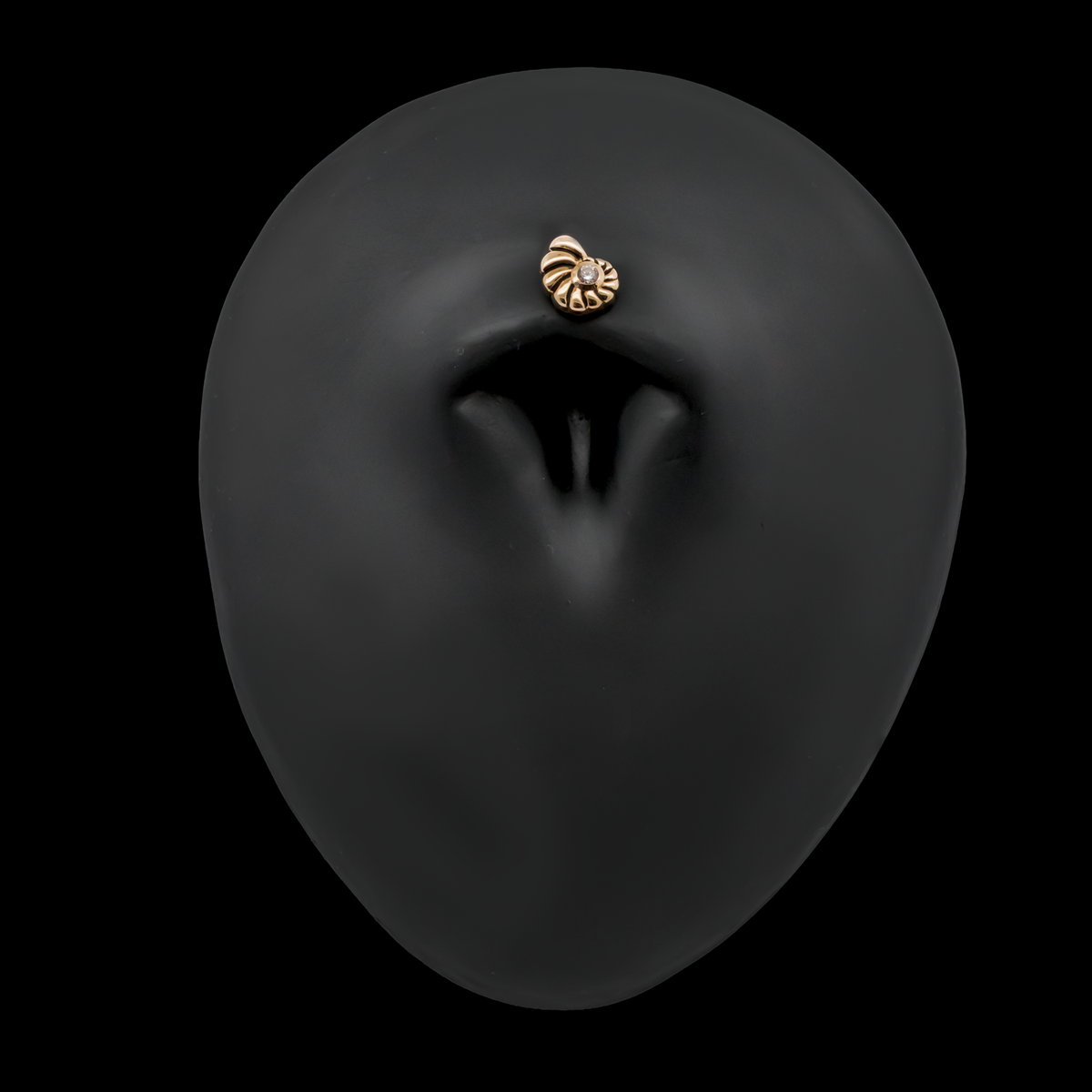 Riviera - 18kt Gold Threadless End | Body Jewelry | Wiccan Center
