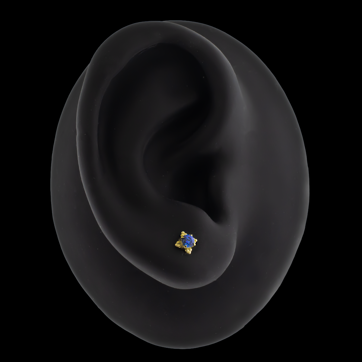 Wren - 18kt Gold Threadless End | Body Jewelry | Wiccan Center