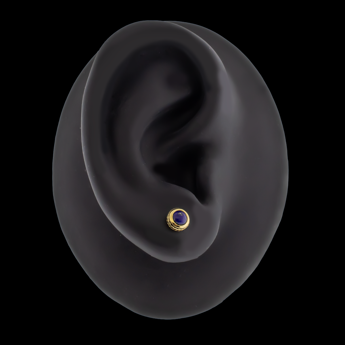 Laurel - 18kt Gold Threadless End | Body Jewelry | Wiccan Center