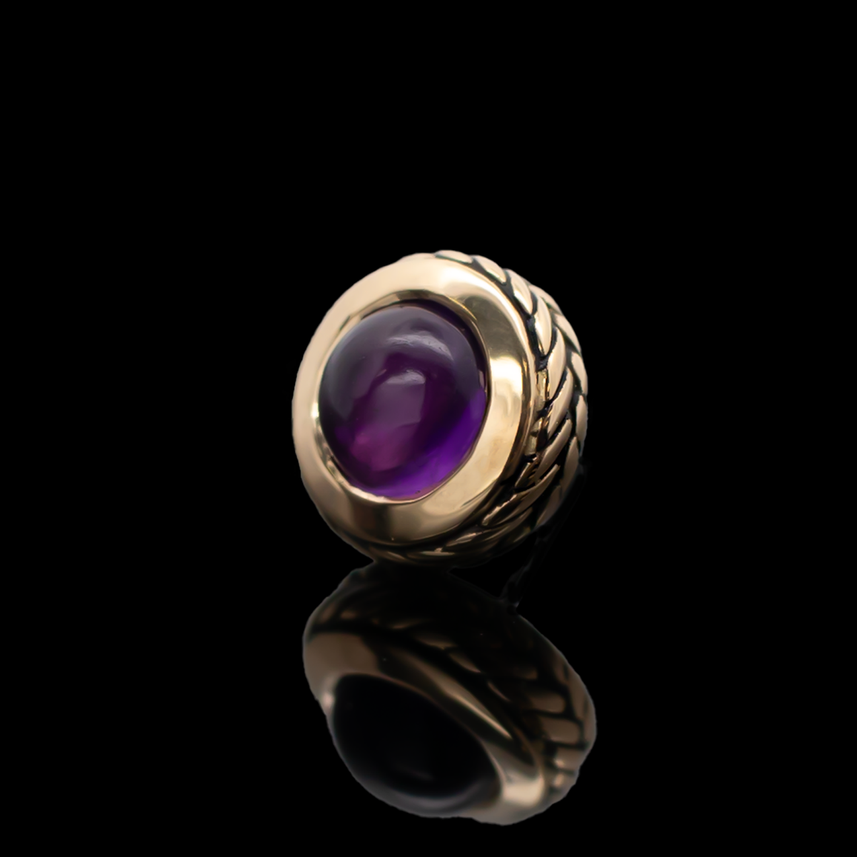 Laurel - 18kt Gold Threadless End | Body Jewelry | Wiccan Center