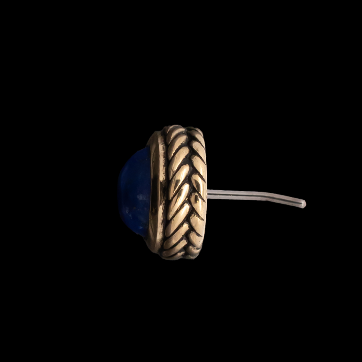 Laurel - 18kt Gold Threadless End | Body Jewelry | Wiccan Center