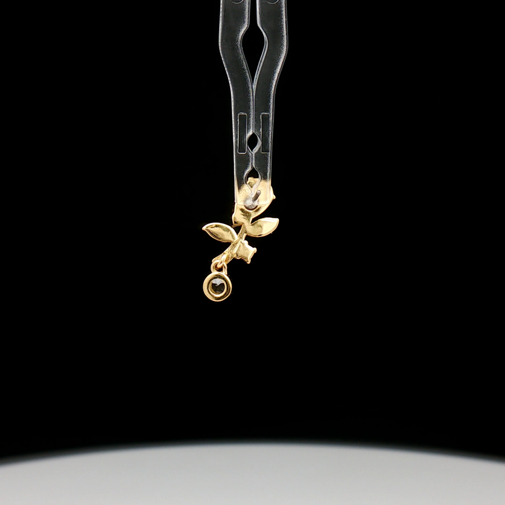 Hazel - 18kt Gold Threadless End | Body Jewelry | Wiccan Center