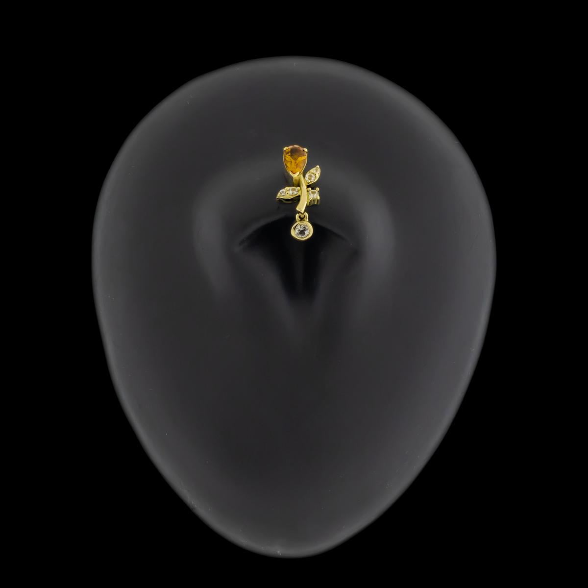 Hazel - 18kt Gold Threadless End | Body Jewelry | Wiccan Center