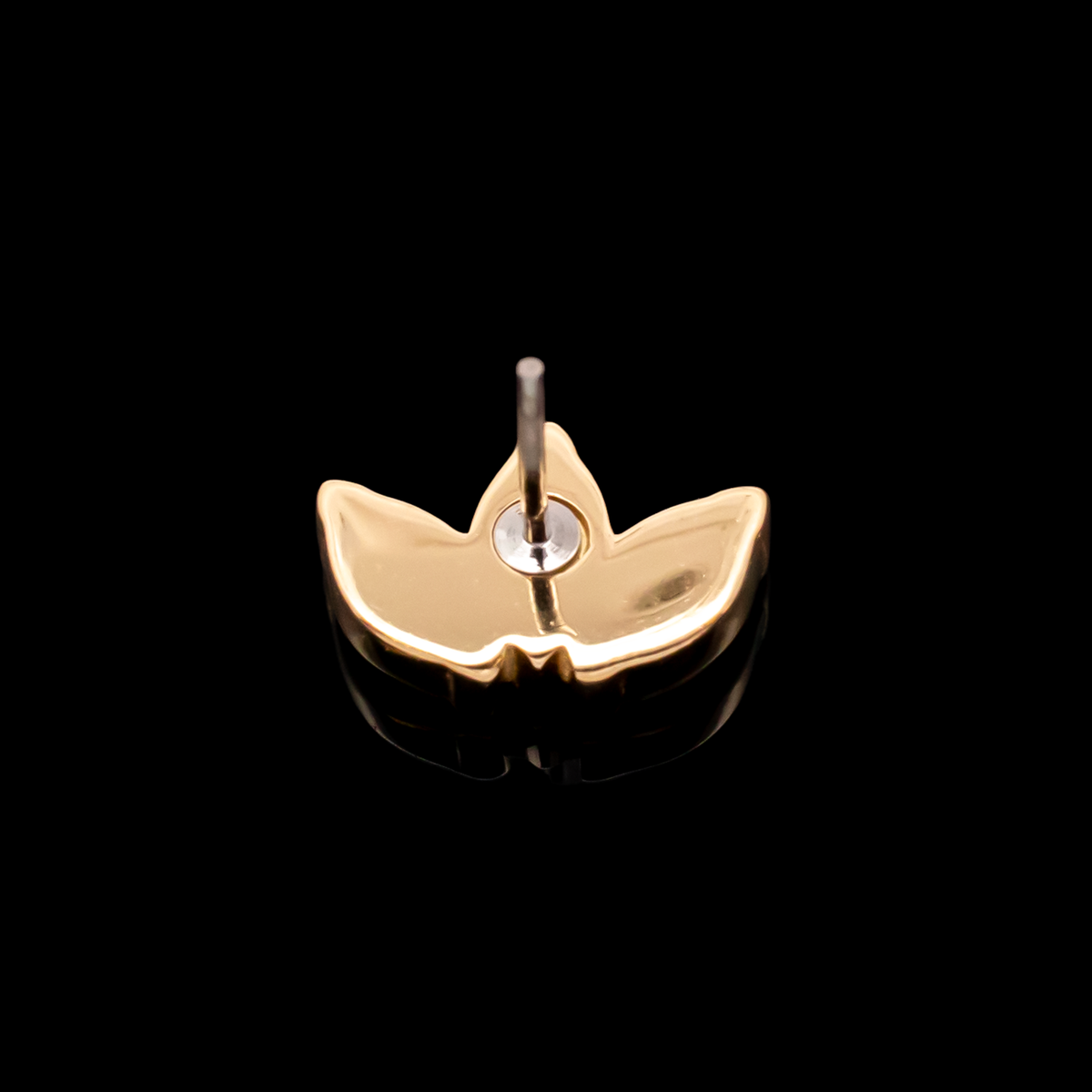 Eloria - 18kt Gold Threadless End | Body Jewelry | Wiccan Center