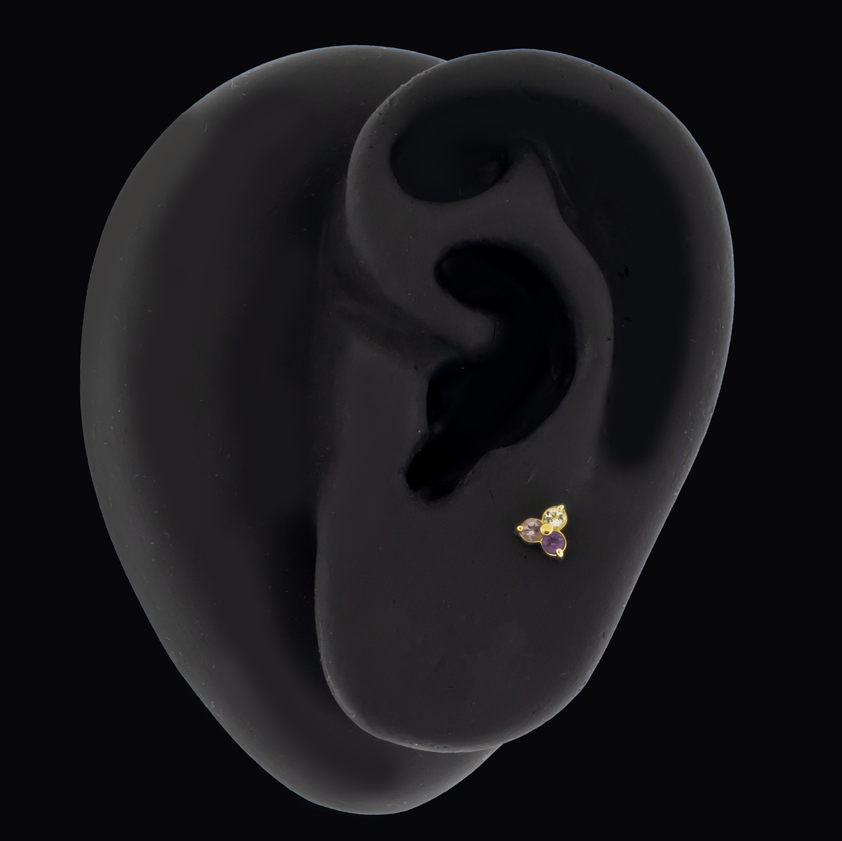 Eleanor - 18kt Gold Threadless End | Body Jewelry | Wiccan Center