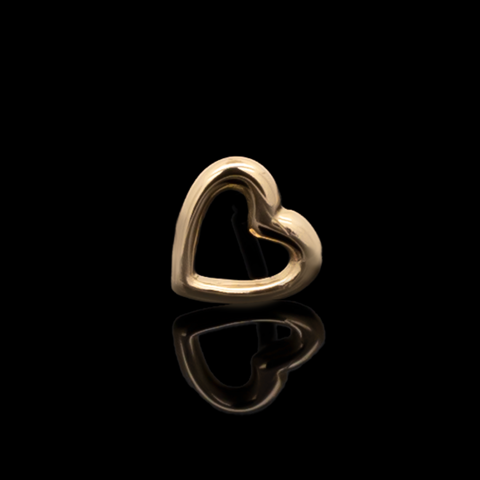 Riley - 18kt Gold Threadless End | Body Jewelry | Wiccan Center