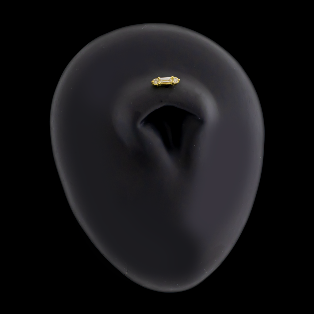 Briar - 18kt Gold Threadless End | Body Jewelry | Wiccan Center