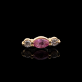 Brielle - 18kt Gold Threadless End | Body Jewelry | Wiccan Center