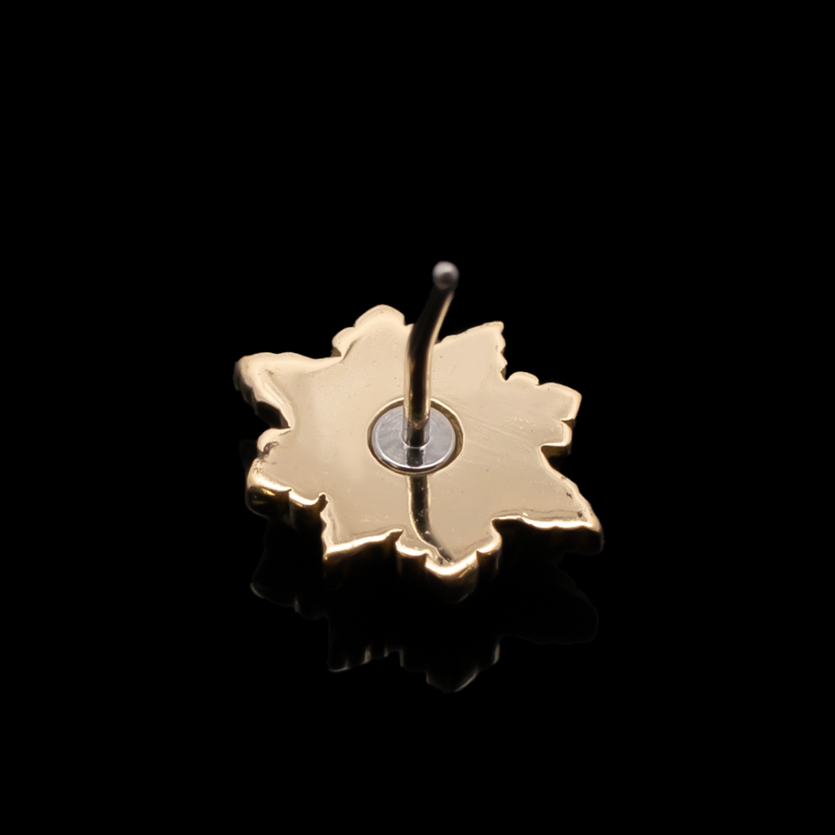 River - 18kt Gold Threadless End | Body Jewelry | Wiccan Center