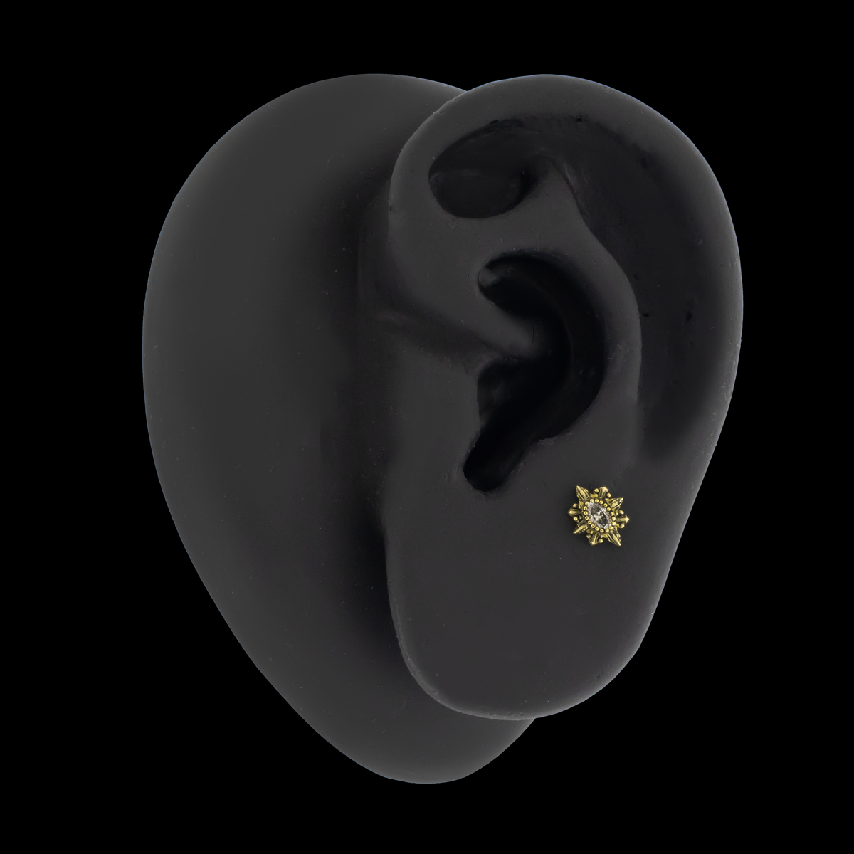 River - 18kt Gold Threadless End | Body Jewelry | Wiccan Center