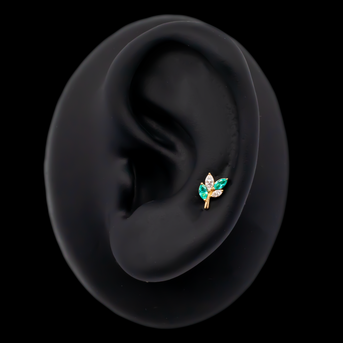 Valenza - 18kt Gold Threadless End | Body Jewelry | Wiccan Center