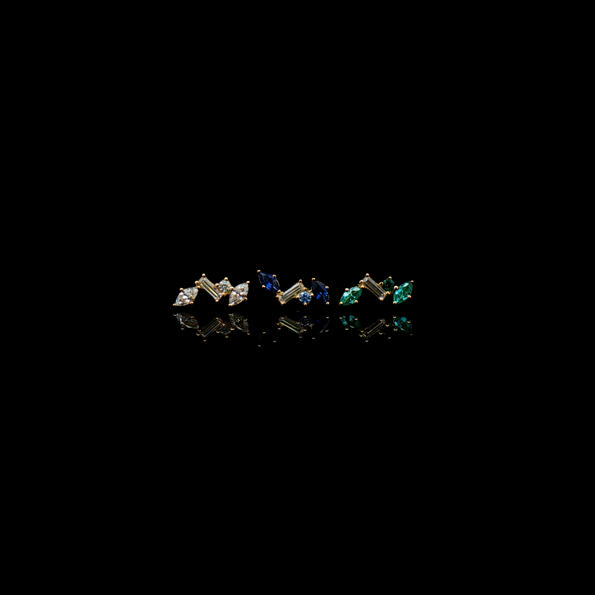 Ivy - 18kt Gold Threadless End | Body Jewelry | Wiccan Center
