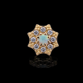 Solene - 18kt Gold Threadless End | Body Jewelry | Wiccan Center