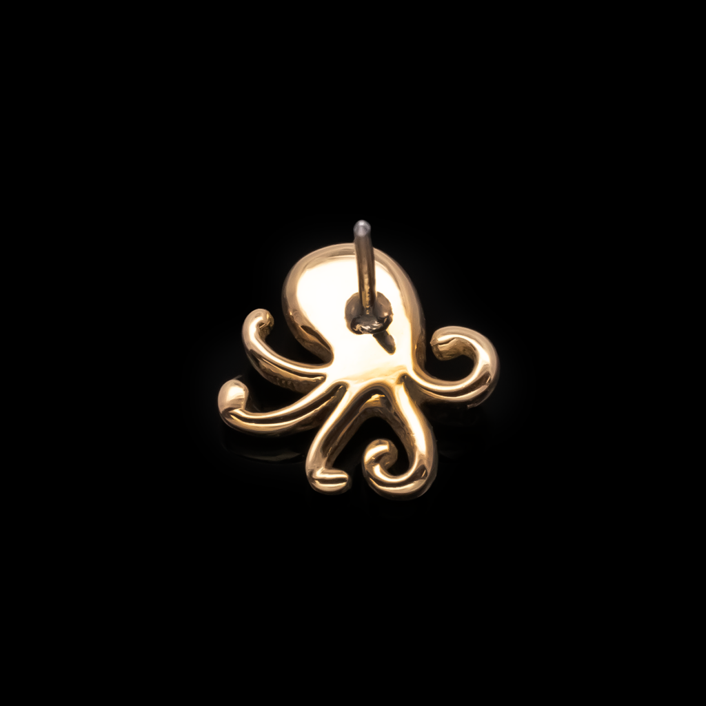 Nautira - 18kt Gold Threadless End | Body Jewelry | Wiccan Center
