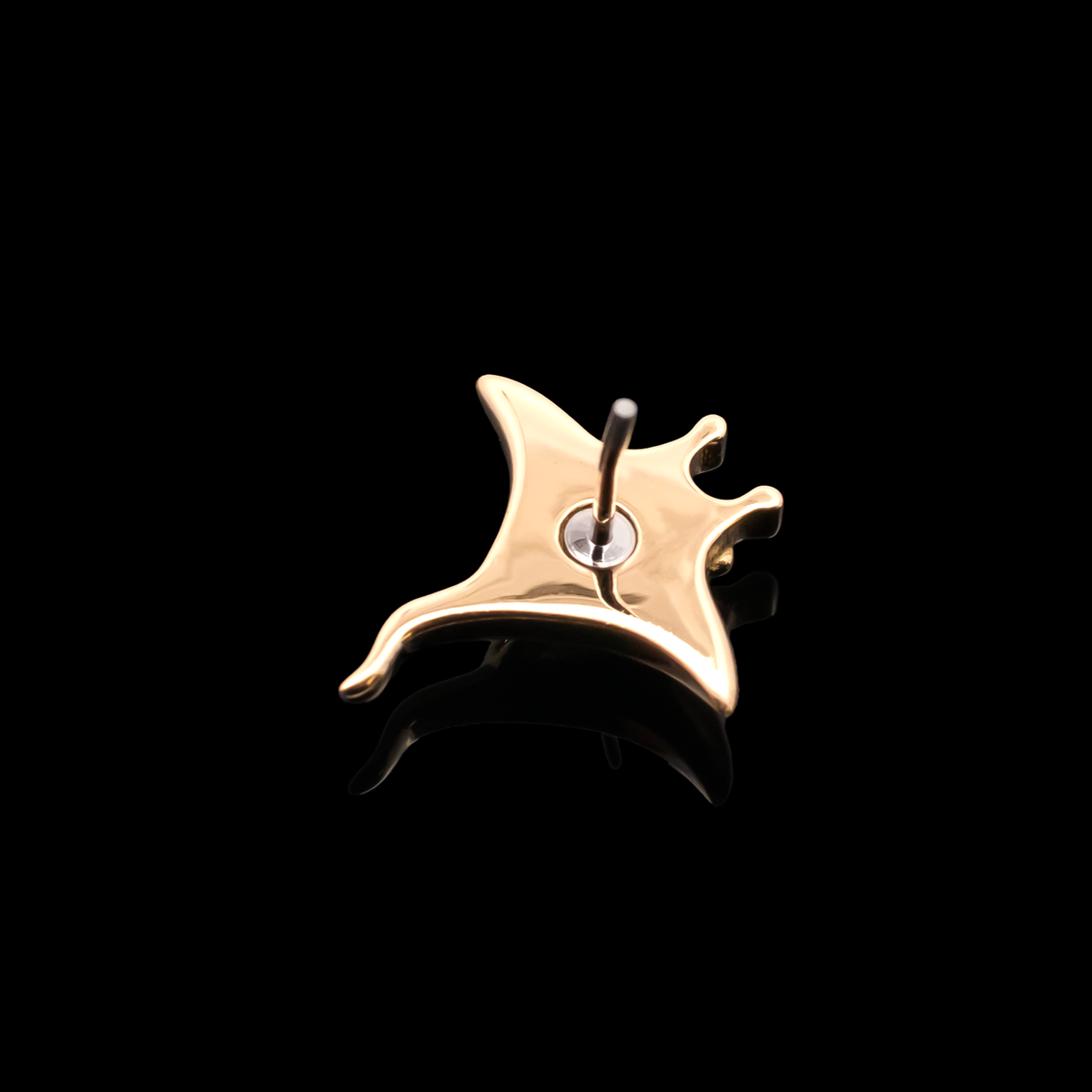 Mantara - 18kt Gold Threadless End | Body Jewelry | Wiccan Center