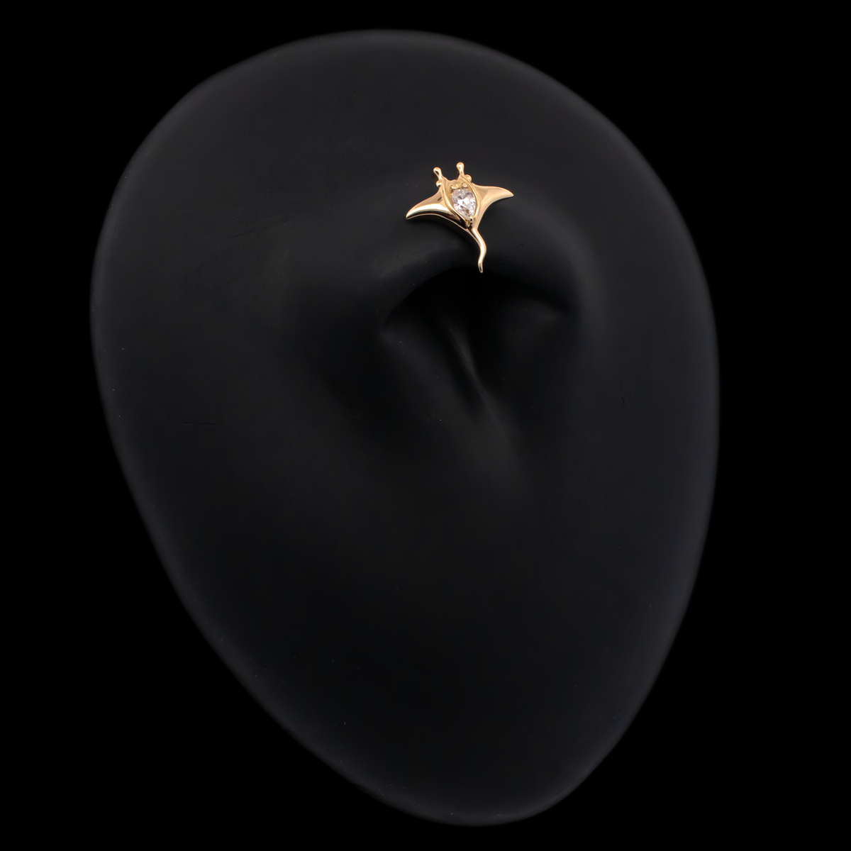 Mantara - 18kt Gold Threadless End | Body Jewelry | Wiccan Center