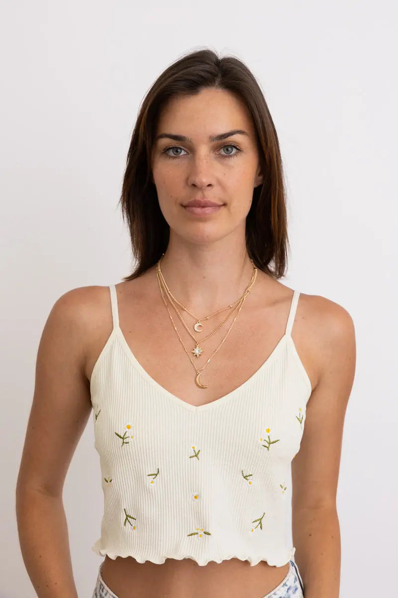 Celestial Layered Necklace - Moon and Star Charms 🌜✨ | Jewelry | Wiccan Center