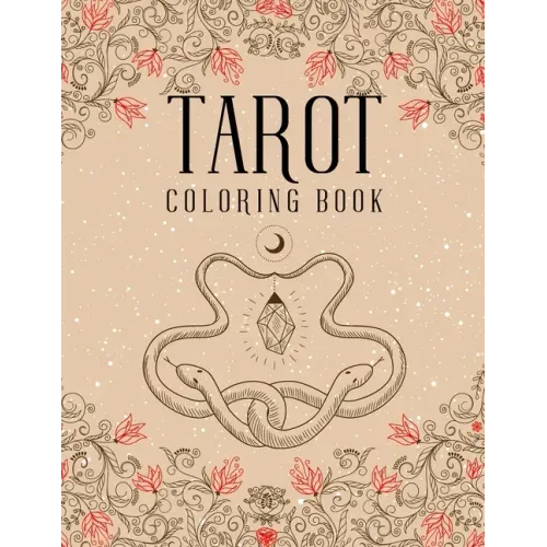 Tarot Coloring Book: Magic Witch Cards Shadows Coloring Book - Paperback | Books | Wiccan Center