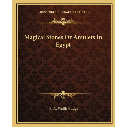 Magical Stones Or Amulets In Egypt - Paperback | Books | Wiccan Center