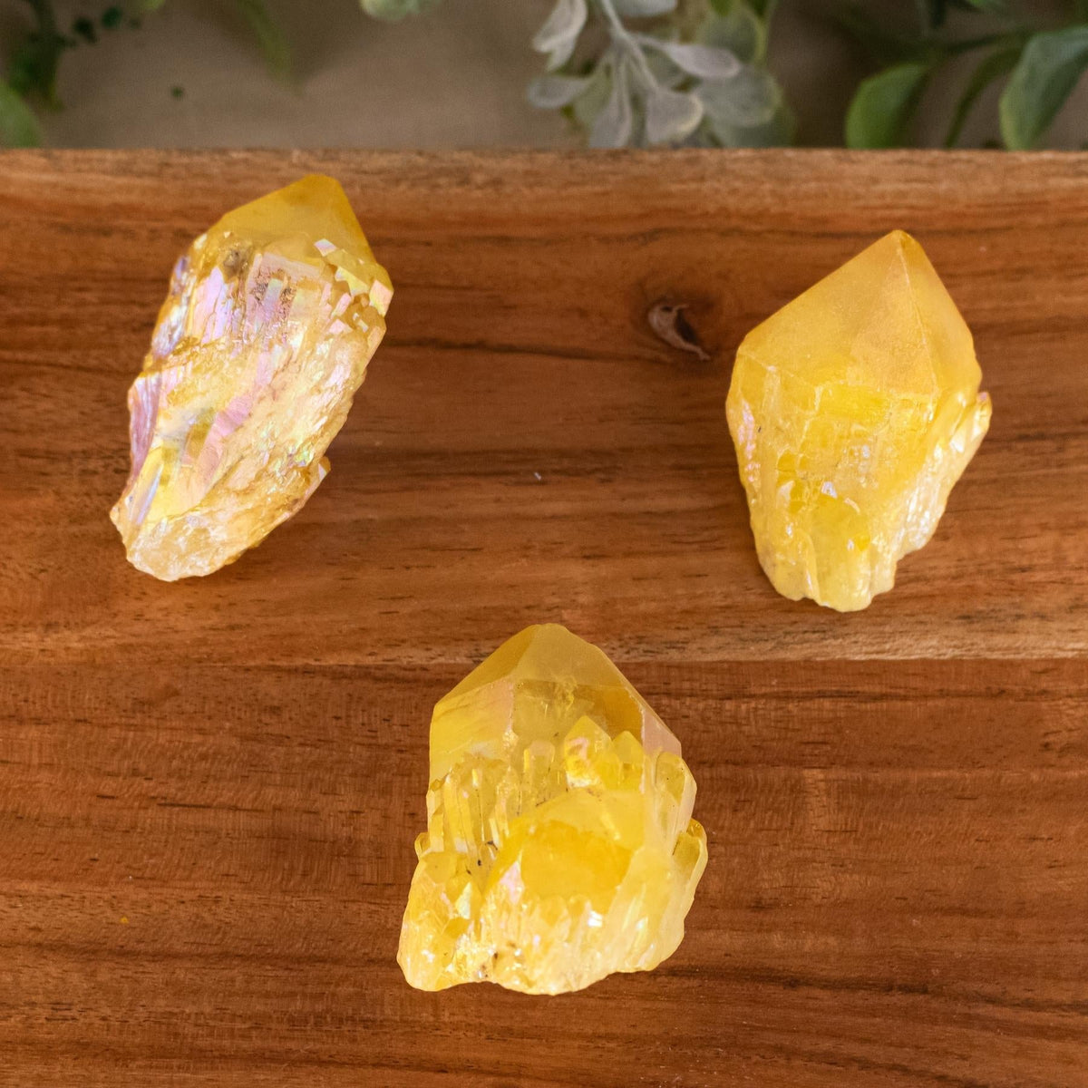 Yellow Aura Quartz Point 1lb | | Wiccan Center