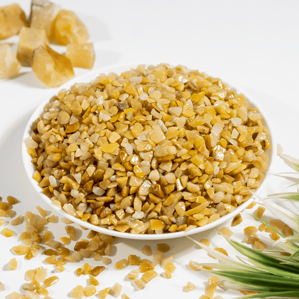 Raw Yellow Aventurine Crystal Chips. | gemstone chips | Wiccan Center