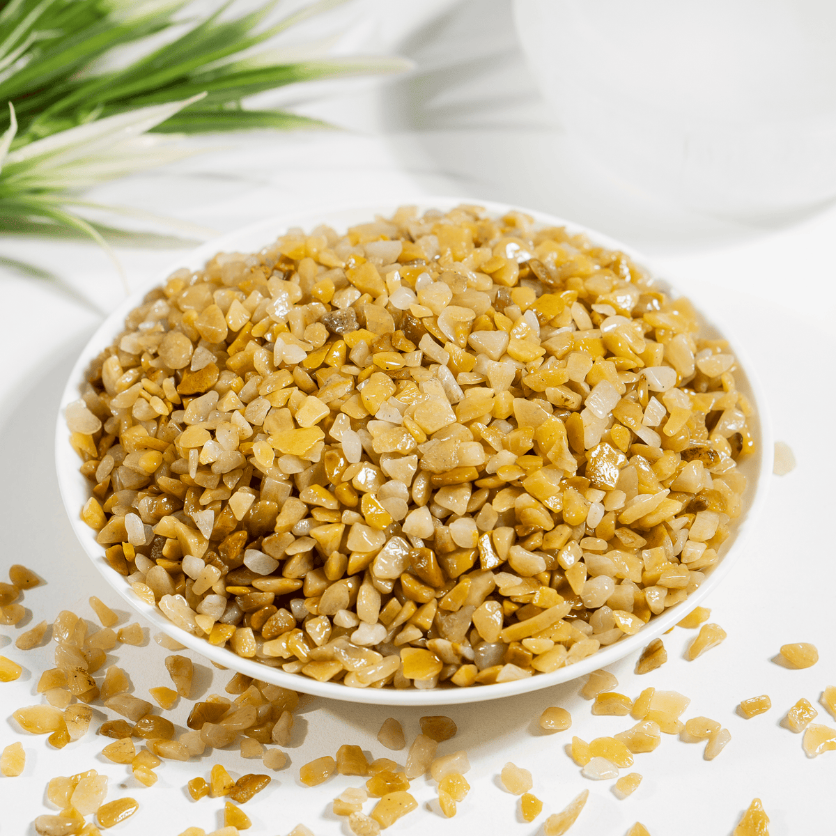 Raw Yellow Aventurine Crystal Chips. | gemstone chips | Wiccan Center
