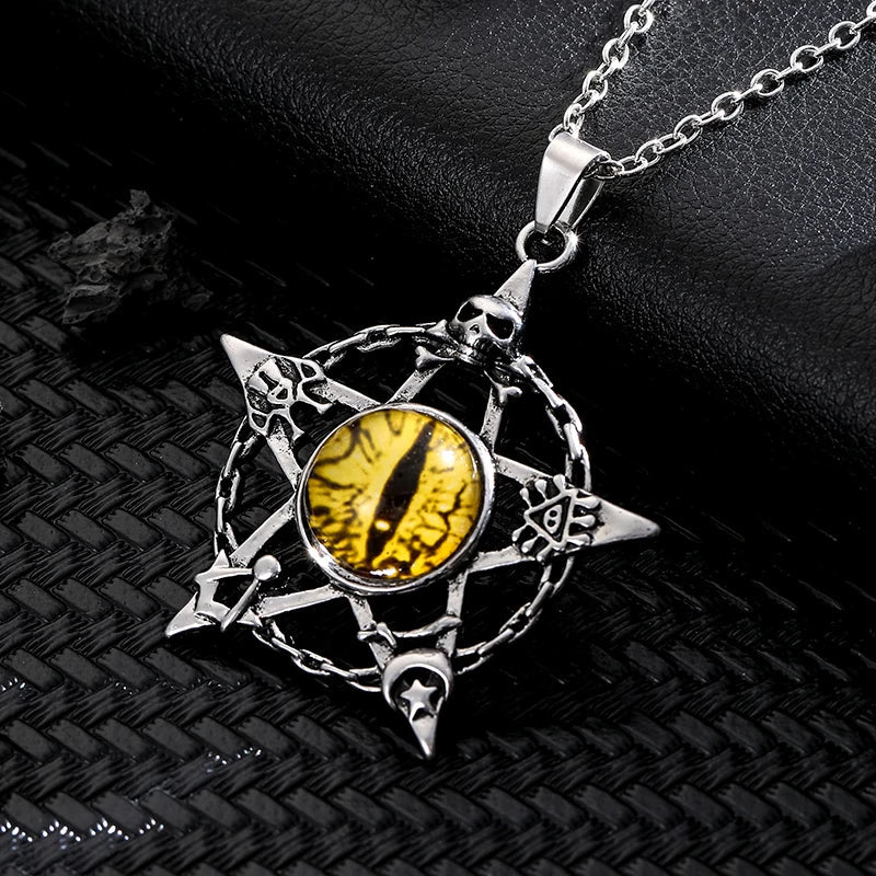 Dragon Eye Pentacle Necklaces | necklace | Wiccan Center