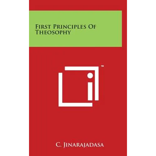 First Principles Of Theosophy - Hardcover | Books | Wiccan Center